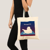 Personalisieren Sie Yoga Cat Tote Bag Tragetasche (Vorderseite (Produkt))