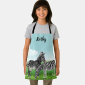 Personalisieren Sie Zebra-Druck über Kinder Schürze (Insitu)