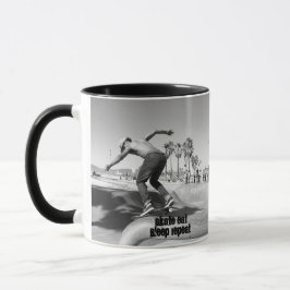 Personalisieren, Skate essen Schlafwiederholung Tasse