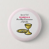 Personalisieren, Special Girl, Erste Kommune Button (Vorderseite)