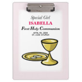 Personalisieren, Special Girl, Erste Kommune Klemmbrett (Vorderseite)