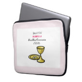 Personalisieren, Special Girl, Erste Kommune Laptopschutzhülle (Vorderseite Links)