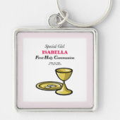 Personalisieren, Special Girl, Erste Kommune Schlüsselanhänger (Vorne)