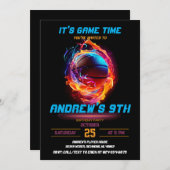 personalisieren Sport Basketball Geburtstag Einladung (Vorne/Hinten)