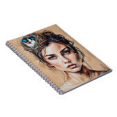 PERSONALISIEREN: Viel im Kopf | Notizbuch Notizblock (Rechte Seite)