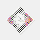 Personalisieren , Vintag , Retro Serviette (Ecke)