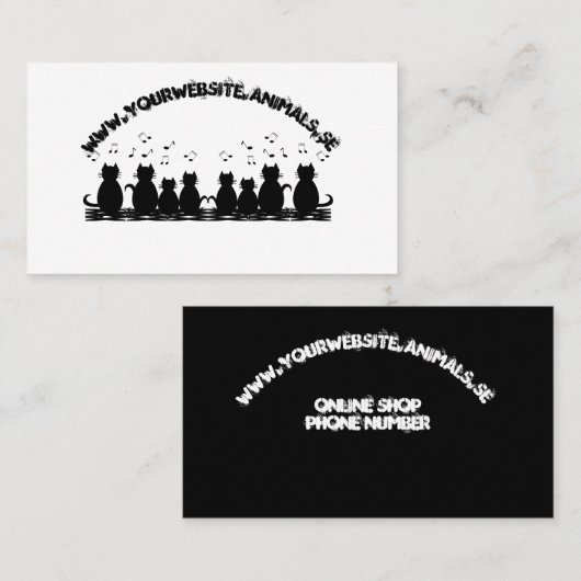 personalisieren visitenkarte (Vorne/Hinten)