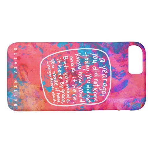 Personalisieren von abstrakten Kunstfallbeispielen Case-Mate iPhone Hülle (Rückseite (Horizontal))