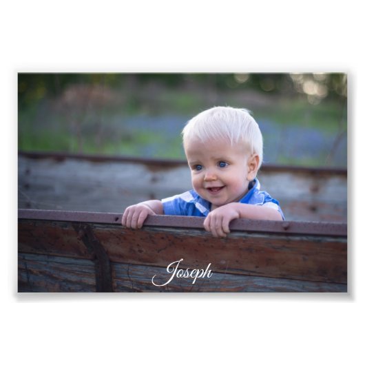 Personalisieren von Add-Names-Kids Fotodruck (Vorne)