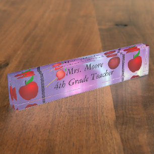 Personalisieren von Apple Name Teacher Class Auror Namensplakette