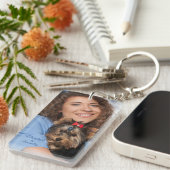 Personalisieren von benutzerdefinierten Foto Schlüsselanhänger (Vorderseite rechts)