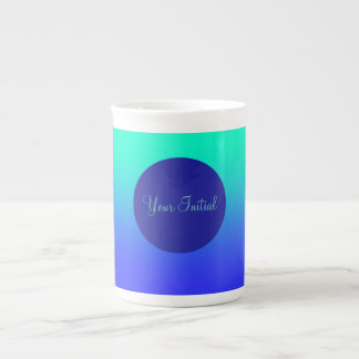 Personalisieren von Blue Green Blue Porzellantasse