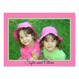 Personalisieren von Erweiterungsnamen für Kinder Fotodruck