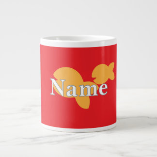 Personalisieren von Fischrot Jumbo-Tasse