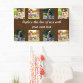 Personalisieren von Foto-Collage und Text Banner (Insitu)