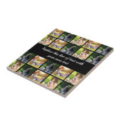 Personalisieren von Foto-Collage und Text Fliese (Seite)