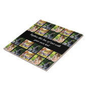 Personalisieren von Foto-Collage und Text Fliese (Seite)