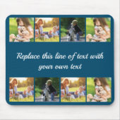 Personalisieren von Foto-Collage und Text Mousepad (Vorne)