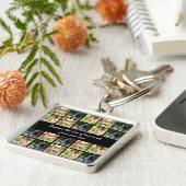 Personalisieren von Foto-Collage und Text Schlüsselanhänger (Seite)