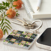 Personalisieren von Foto-Collage und Text Schlüsselanhänger (Vorderseite rechts)