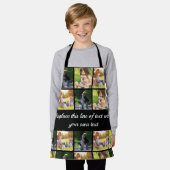 Personalisieren von Foto-Collage und Text Schürze (Getragen)