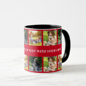 Personalisieren von Foto-Collage und Text Tasse (VorderseiteRechts)