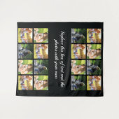 Personalisieren von Foto- und Textdateien Wandteppich (Vorderseite (Horizontal))