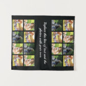 Personalisieren von Foto- und Textdateien Wandteppich (Vorderseite (Horizontal))