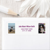 Personalisieren von Fotos mit Hund Moderne Rücksen (Insitu)