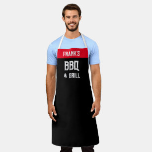 Personalisieren von GRILLEN & Grill   Ihr Name Per Schürze