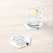 Personalisieren von Hexagon Untersetzer (Vor Ort)