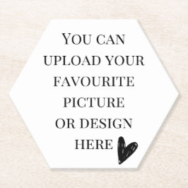 Personalisieren von Hexagon Untersetzer