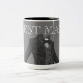 Personalisieren von Hochzeitsgeschenken Zweifarbige Tasse (Mittel)