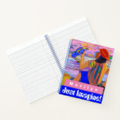 Personalisieren von Journal Meditative Woman & Bir Notizblock (Innenseite)