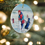 Personalisieren von Originalarbeiten Keramik Ornament