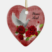 Personalisieren von Ornamenten Keramikornament (Rechts)