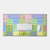 Personalisieren von Patchwork Schreibtischunterlage (Tastatur & Maus)