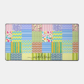 Personalisieren von Patchwork Schreibtischunterlage (Vorderseite)