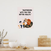 Personalisieren von Quotes für Krankenhäuser, Poster (Küche)