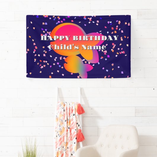 Personalisieren von Regenbogenfischen Kinder zum G Banner (Insitu)