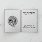 Personalisieren von Wiking Heathens Greetings Karte (Innenseite)