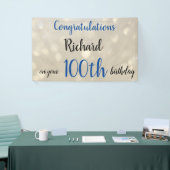 Personalisiert 100. Geburtstag Banner (Messeveranstaltung)
