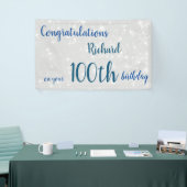 Personalisiert 100. Geburtstag Banner (Messeveranstaltung)