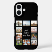Personalisiert 10 FotoCollage Case-Mate iPhone Hülle (Rückseite)