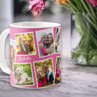 Personalisiert 10 Fotomaterial Rosa