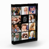 Personalisiert 11 FotoCollage Fotoblock (Links)