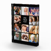 Personalisiert 11 FotoCollage Fotoblock (Rechts)
