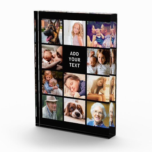 Personalisiert 11 FotoCollage Fotoblock (Rechts)