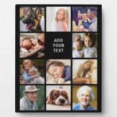 Personalisiert 11 FotoCollage Fotoplatte (Vorderseite)