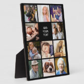 Personalisiert 11 FotoCollage Fotoplatte (Seite)